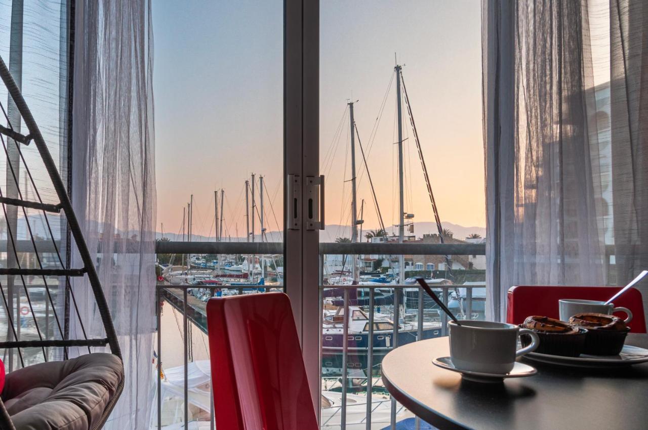 Estudio En 1ª Linea Con Vistas Al Puerto Deportivo By Insidehome Ampuriabrava Exterior foto