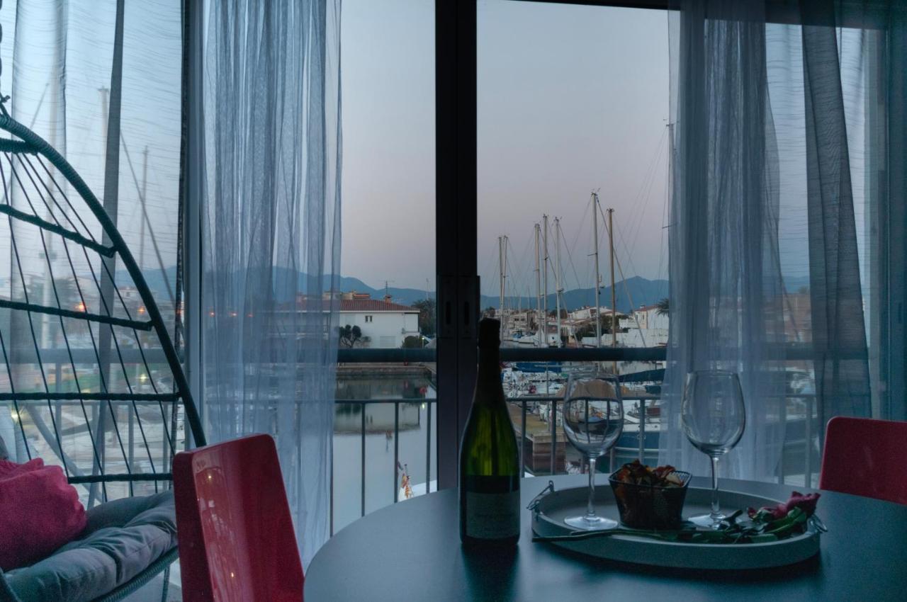 Estudio En 1ª Linea Con Vistas Al Puerto Deportivo By Insidehome Ampuriabrava Exterior foto